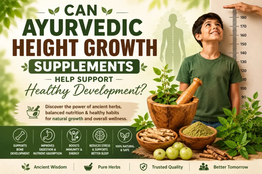 Ayurvedic Height Growth Supplements